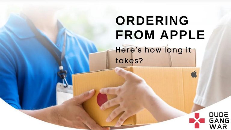 Ordering from Apple Here’s how long it takes?