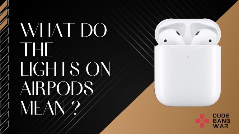 What Do the Lights on Airpods Mean ?