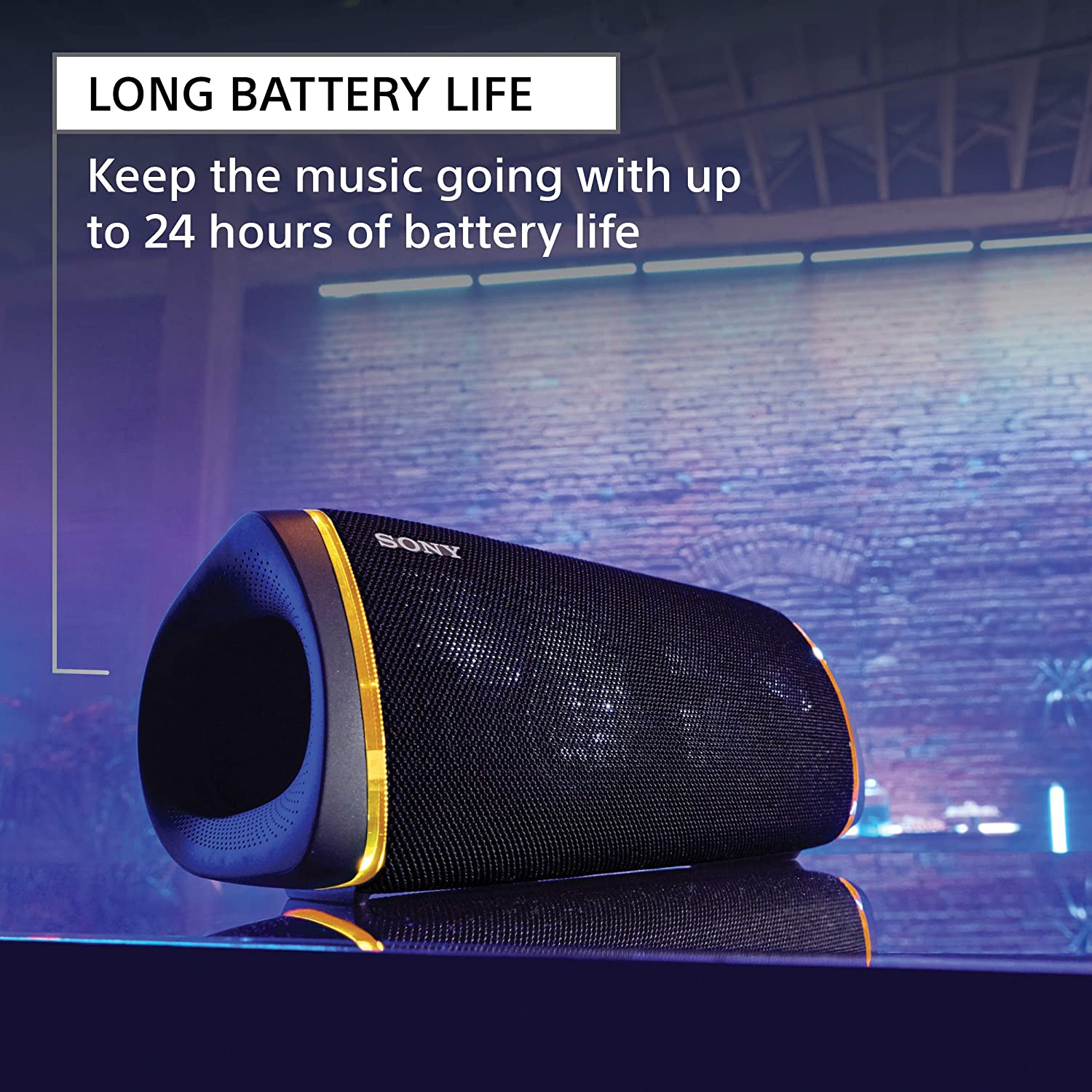 Battery Life of Sony SRS-XB43