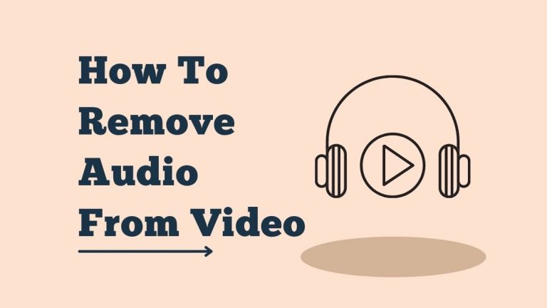 How To Remove Audio From A Video In Minutes