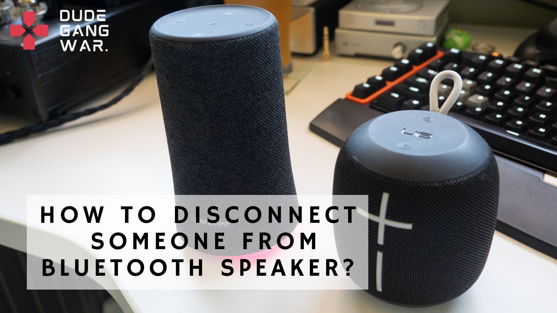 How to disconnect someone from Bluetooth speaker (1)