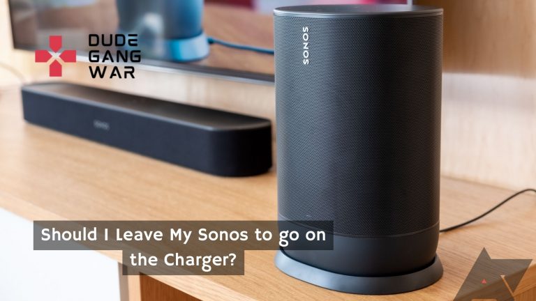 Should I Leave My Sonos Move on the Charger?