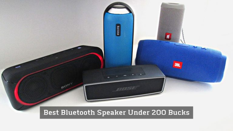 Best Bluetooth Speaker Under 200 Bucks: Top 5 Picks