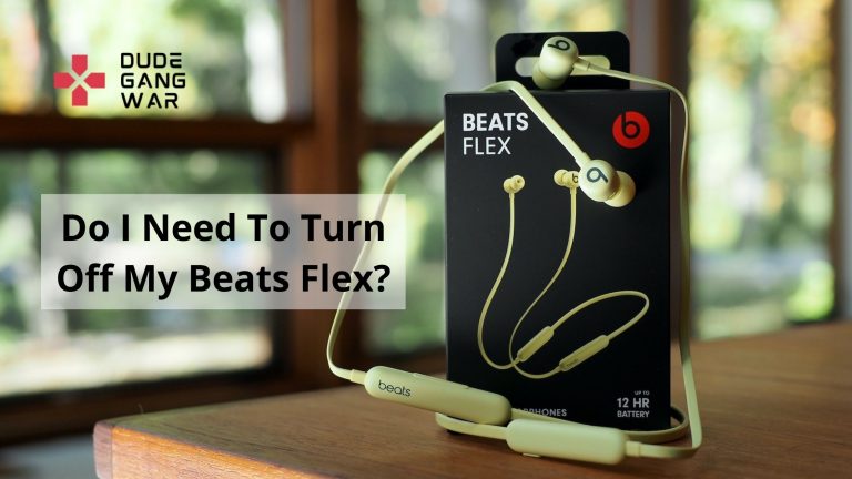 Do I Need To Turn Off My Beats Flex?