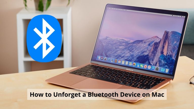 How to Unforget a Bluetooth Device on Mac