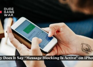 Why Does It Say “Message Blocking Is Active” on iPhone