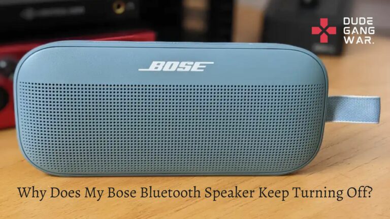 Why Does My Bose Bluetooth Speaker Keep Turning Off?
