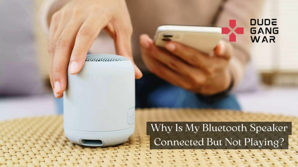 Why Is My Bluetooth Speaker Connected But Not Playing? DudeGangwar