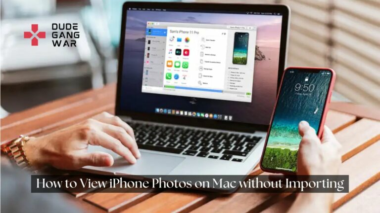 How to View iPhone Photos on Mac without Importing