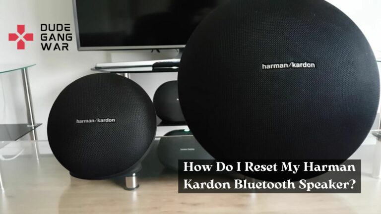 How Do I Reset My Harman Kardon Bluetooth Speaker?