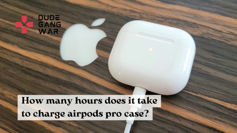 How many hours does it take to charge AirPods pro case?