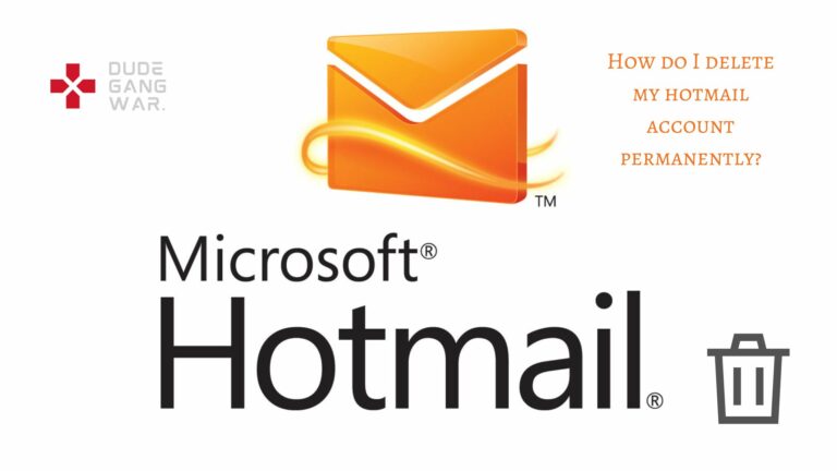 How do I delete my hotmail account permanently?